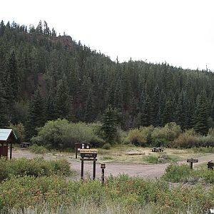 Campground near Slumgullion Pass
