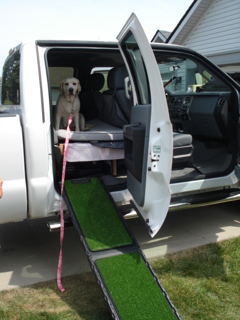 Page 1 of 2 - Dog Platform for backseat - posted in Trucks, Truck  Accessories & Mods: I built a platform …