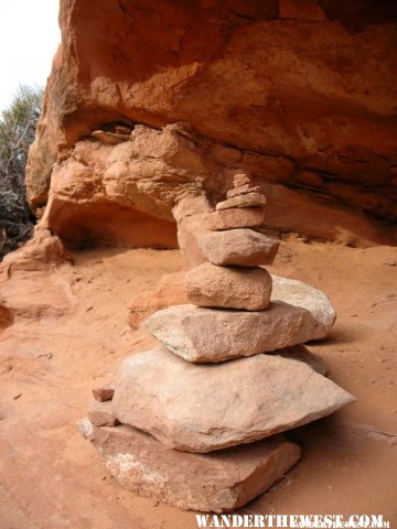 Cairns in Arches