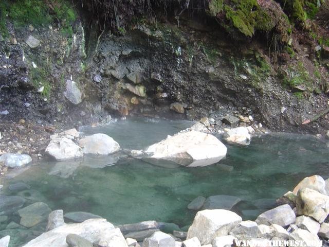 One of the olympic hot spring pools