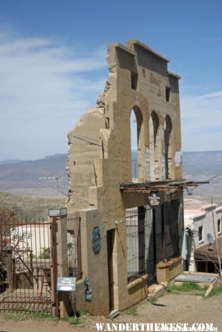 Ruins Near The jerome Glass Blower Gallery 