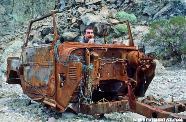 Driving up Goler Cyn can be hard on a rig, even an FJ40 Landcruiser, the best 4x4 ever made.