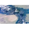 View of Great Sand Dunes from space