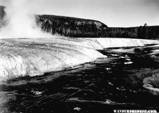 "Firehold River, Yellowstone National Park" by Ansel Adams, ca. 1933-1942