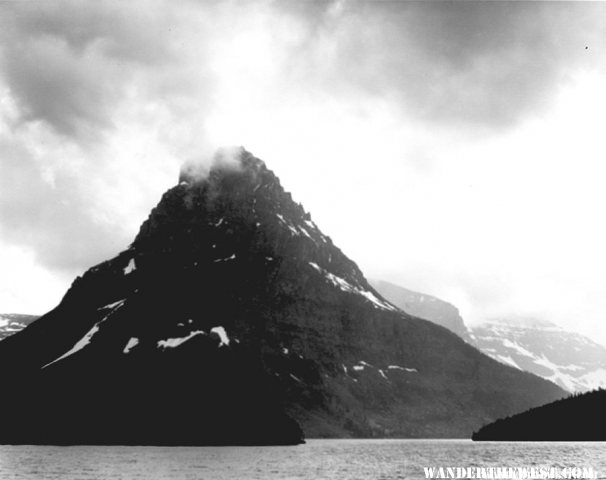 "Two Medicine Lake. Glacier National Park" by Ansel Adams, ca. 1933-1942
