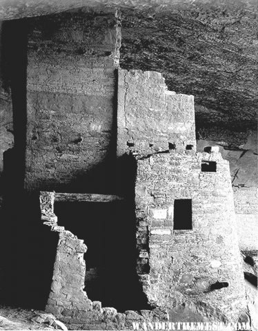 "Cliff Palace, Mesa Verde National Park" by Ansel Adams, ca. 1933-1942