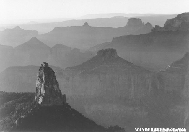 "Grand Canyon National Park" by Ansel Adams, ca. 1933-1942