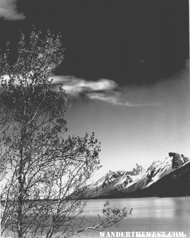 "Grand Teton" by Ansel Adams, ca. 1933-1942