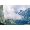 El Capitan with clearing storm