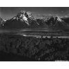 "Mt. Moran, Teton National Park" by Ansel Adams, ca. 1933-1942
