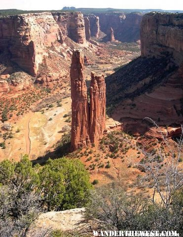 Spider Rock Overlook