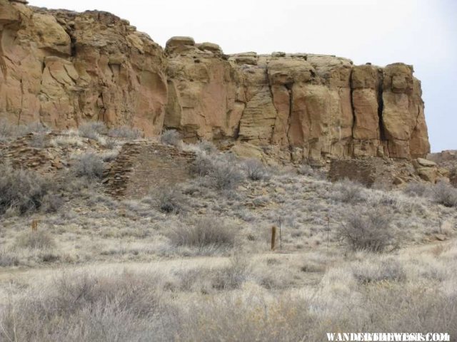 Stairway behind Hungo Pavi.