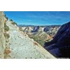 Zion's West Rim Trail is blasted from solid rock