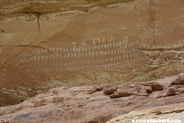 Hundred Handprints Petroglyphs
