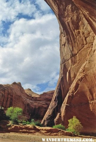 Huge Overhang in Coyote Canyon