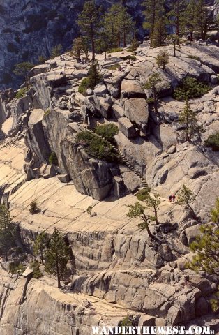Yosemite Falls Overlook on the Yosemite Falls Trail