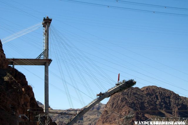 Constructin of New Bridge Over Hoover Dam