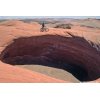 Stew and a Giant Pothole  in the Slickrock