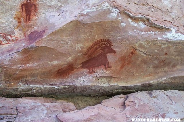 Deluge Shelter Pictographs