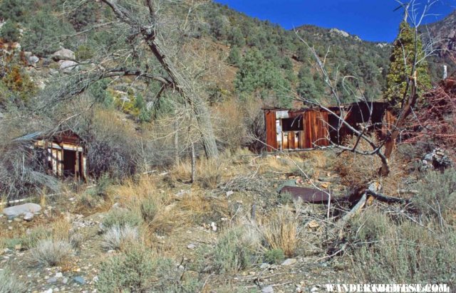 Cabins in Surprise Canyon