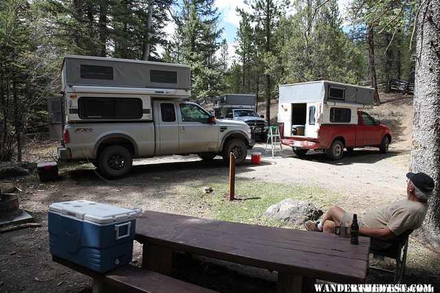 Blue Spruce Campground - Devils Backbone area