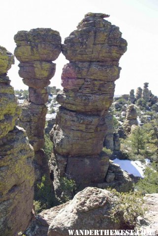 The Kissing Rocks--Chiricahua 