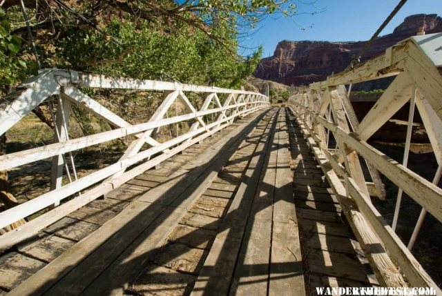 The Swinging Bridge--San Rafael Swell