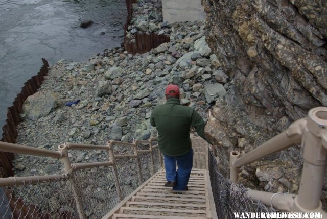 Hells Canyon Dam Stairs