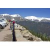 Crowded Overlook on Trail Ridge Road