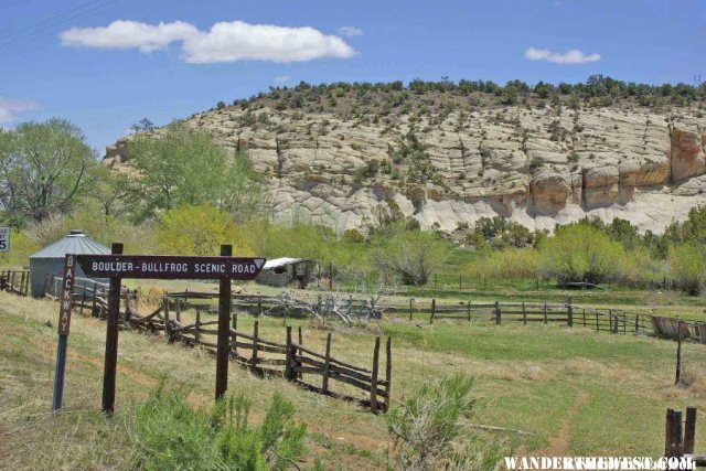 Start of the Burr Trail 