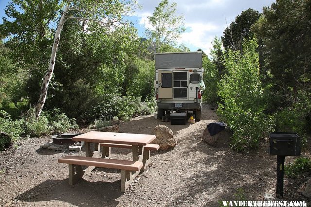 Pine Creek Campground - Nevada