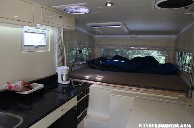 Inside View of the XPCamper