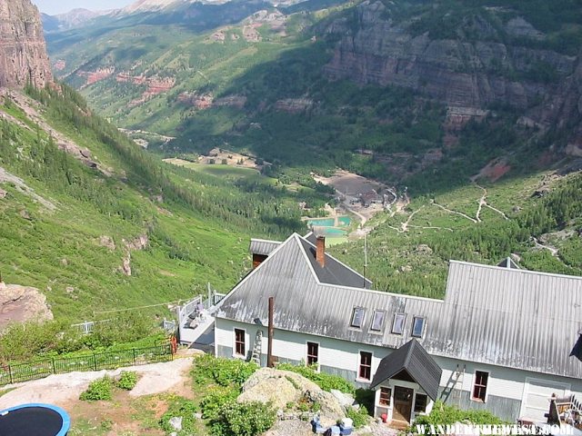 Bridal Veil Falls and Old Powerhouse