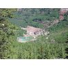 Looking down on mill from Bridal Veil Falls