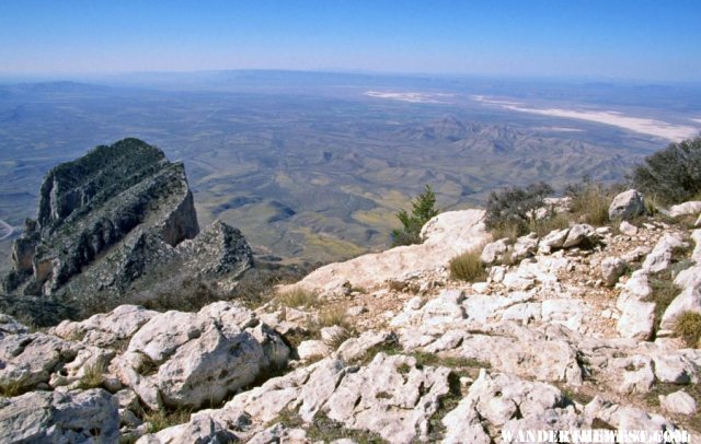 El Capitan from Guadalupe Peak Trail