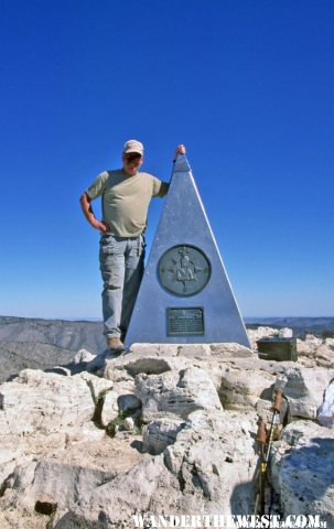 Stew on the Texas High Point--8759 ft