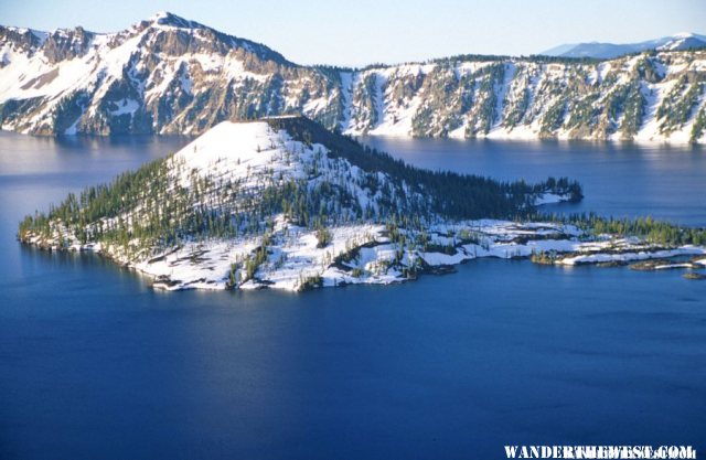 Wizard Island in Early Spring