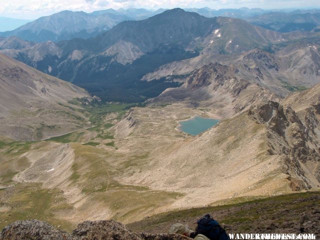 Near the Summit of Mount Harvard