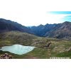 Columbine Lake from Columbine Pass