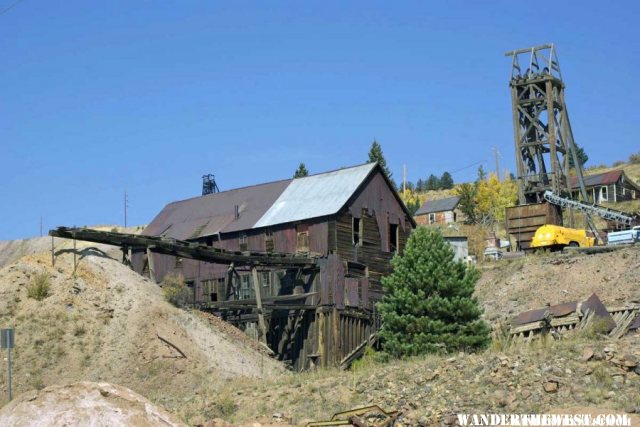 Gresson Ore Sorting Mill & Independence Mine Headframe