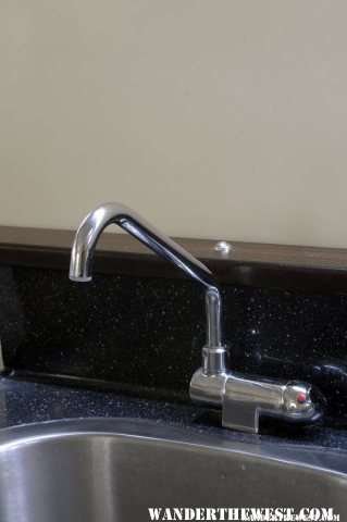 XPCamper sink and faucet