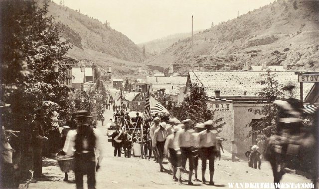 Canyon City July 4, 1885 Parade