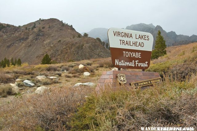 Virginia Lakes Trailhead