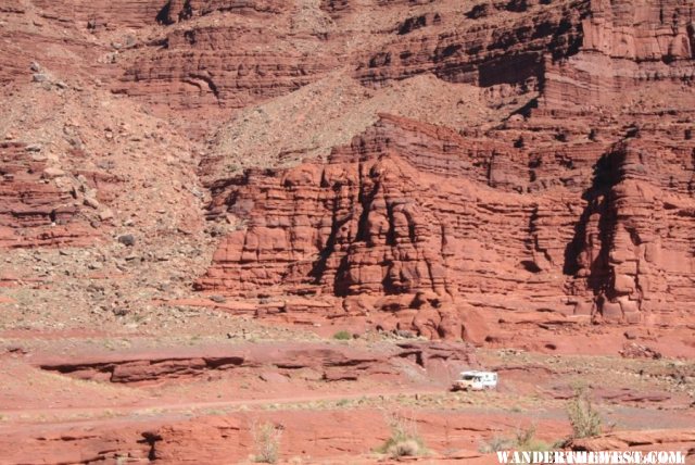On the way to Shafer trail