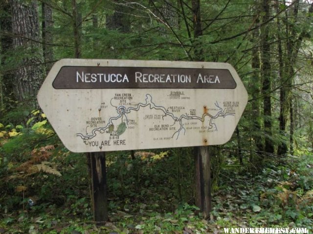 Nestucca River Area Map