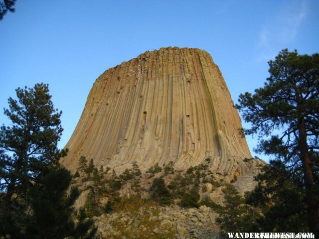 Devils Tower at Sunset 