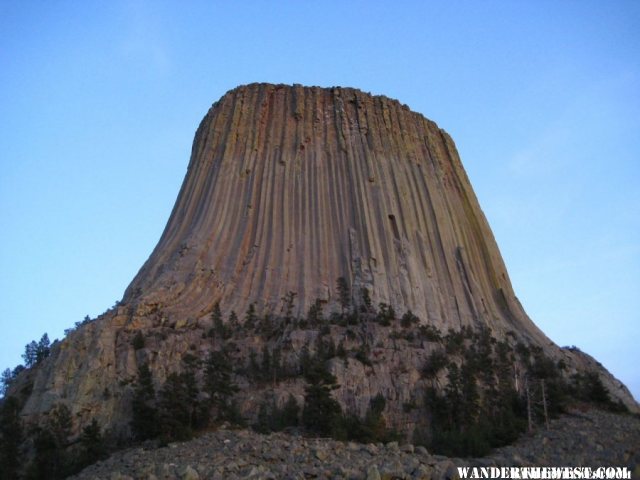 Devils Tower at Sunset 