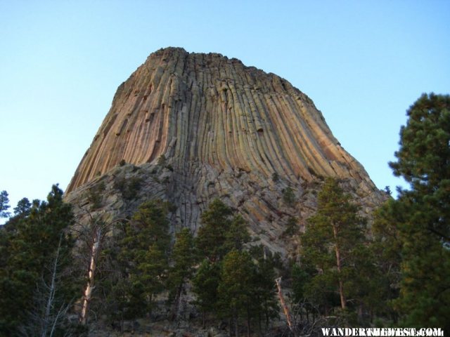 Devils Tower at Sunset 