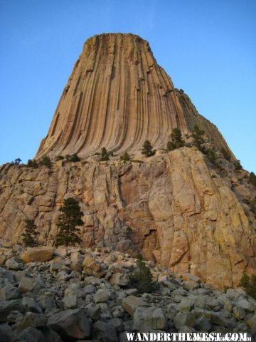 Devils Tower at Sunset 