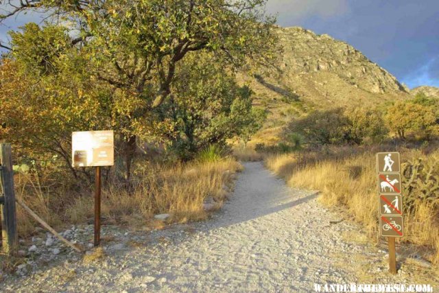 Campground Start of Guadalupe Peak Trail